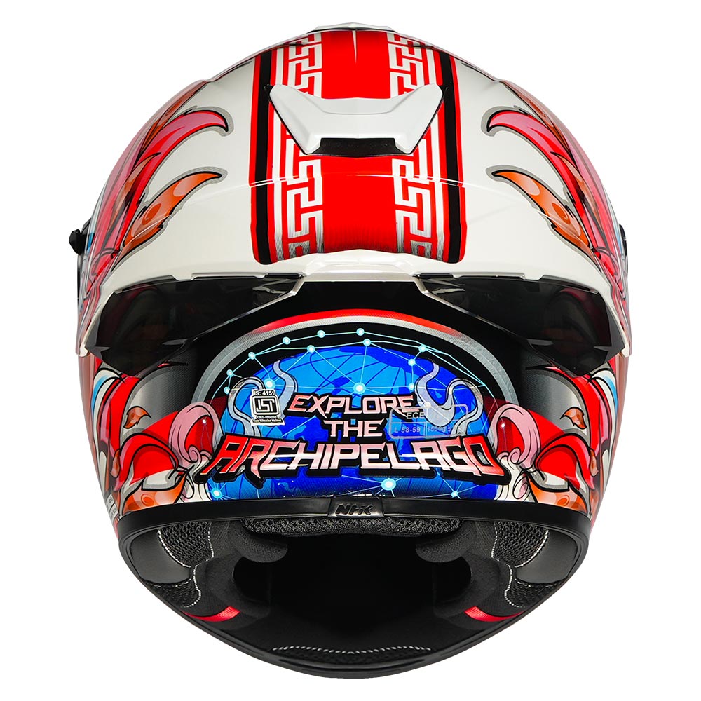 K5R Alonzo Lopez #8 Star White Glossy Finish