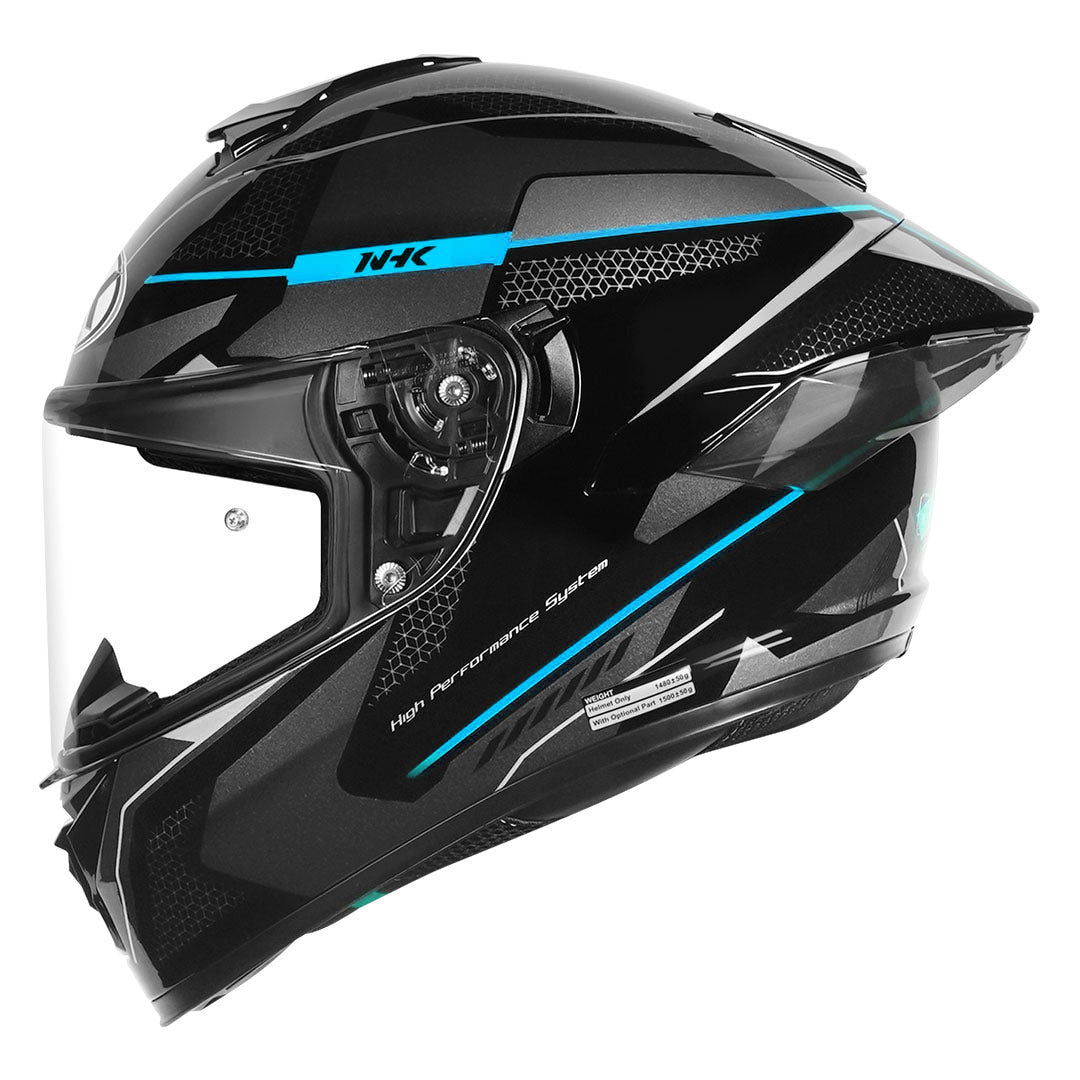 K5R Anomalistic Black Blue Glossy Finish