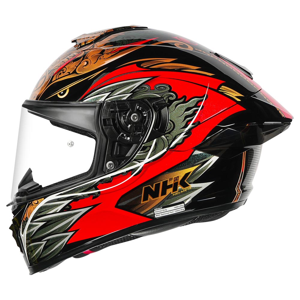 K5R Balinese Garuda Black Glossy Finish