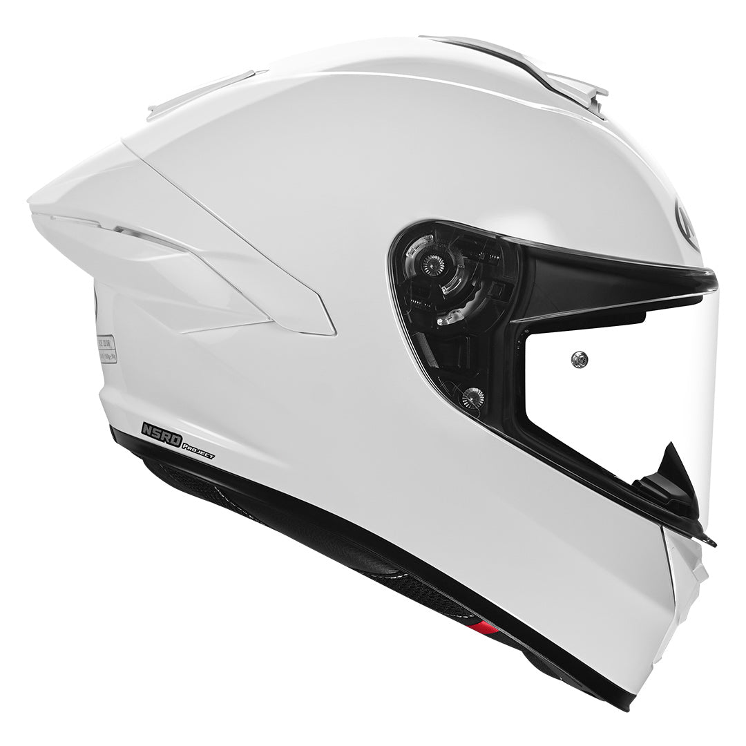 hjc fg-17 helmet solid white sale K5R SOLID WHITE GLOSSY – NHK Helmets