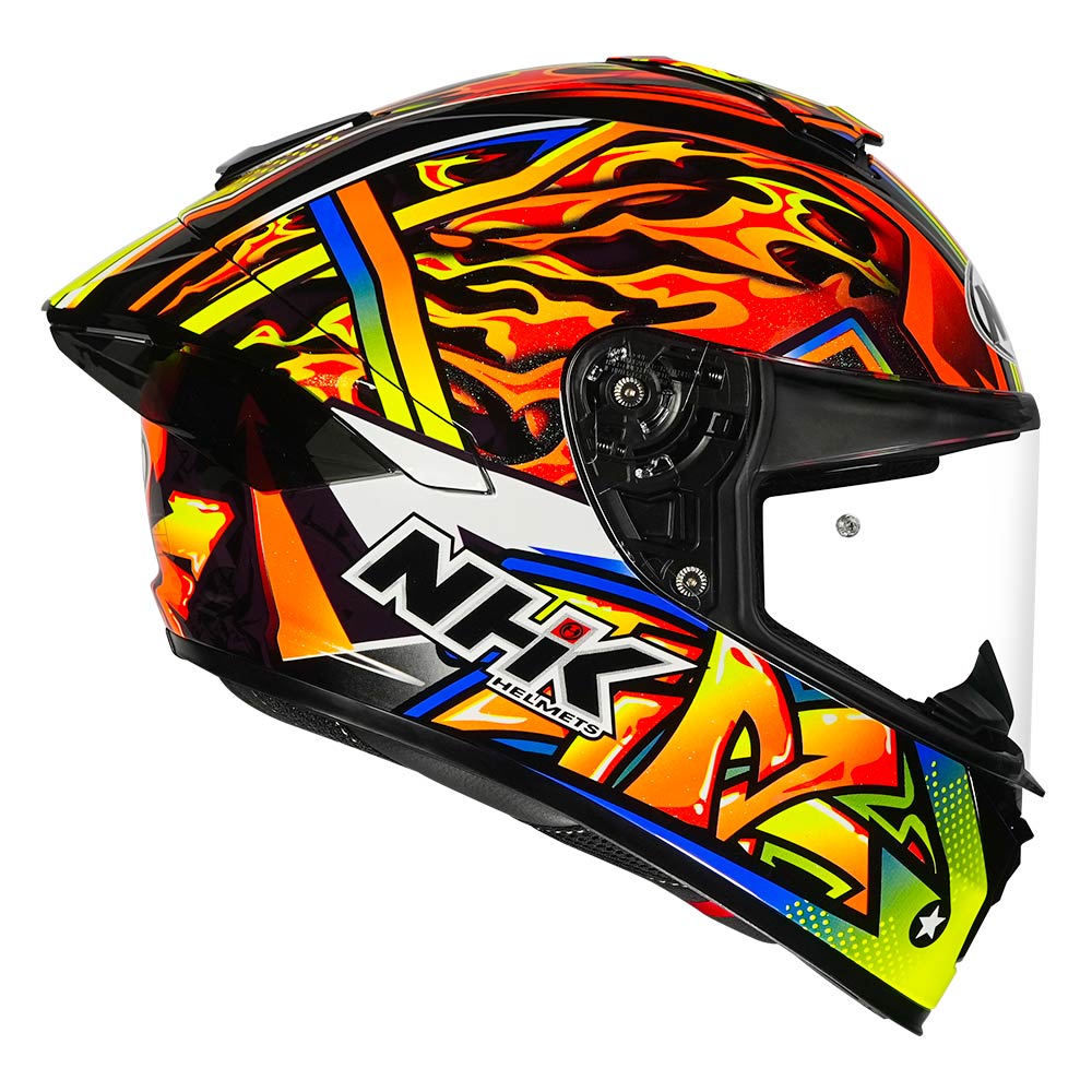 K5R Timothee Black Orange Glossy Finish