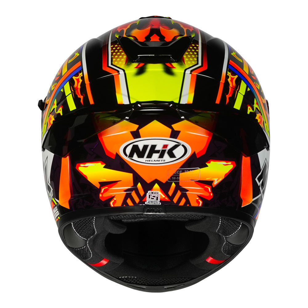 K5R Timothee Black Orange Glossy Finish