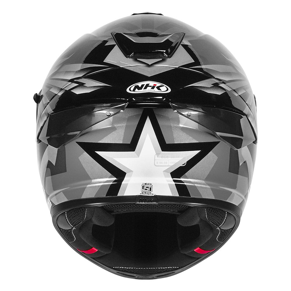 K5R Wingstar Black Silver Matt Finish