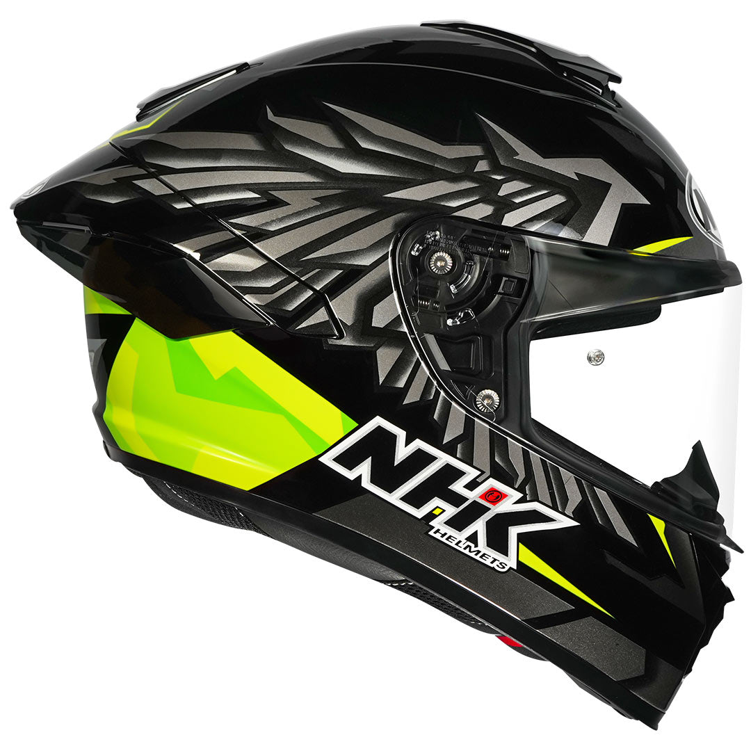 K5R Wingstar Black Yellow Glossy Finish