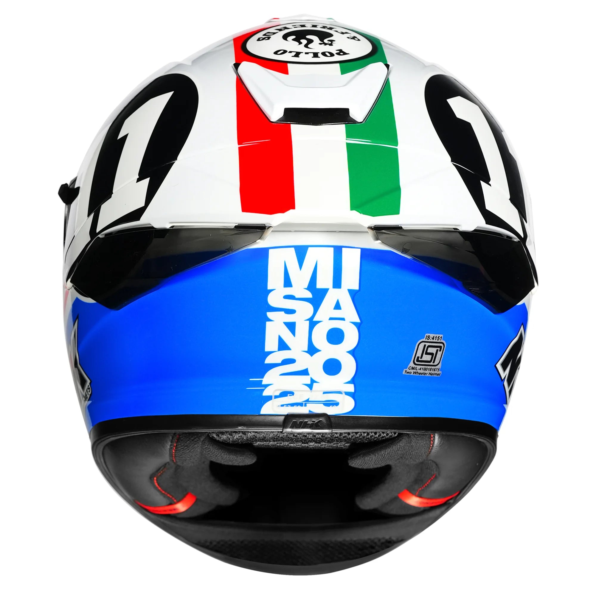 bike helmet online purchase flipkart K5R MATTEO FERRARI #2 GLOSSY – NHK Helmets