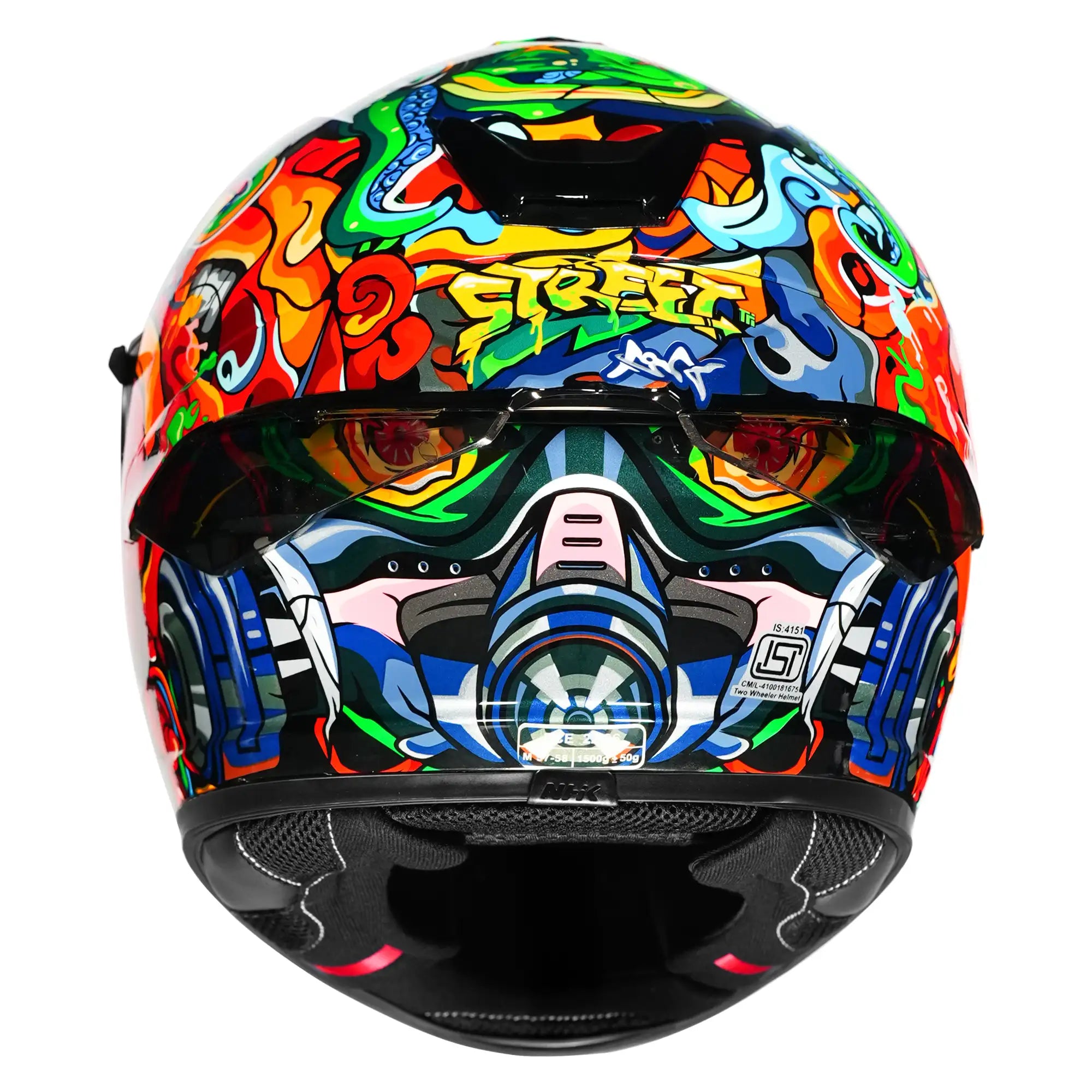 icon airflite inky helmet NHK K5R ALONSO MULTI #16 GLOSSY – NHK Helmets