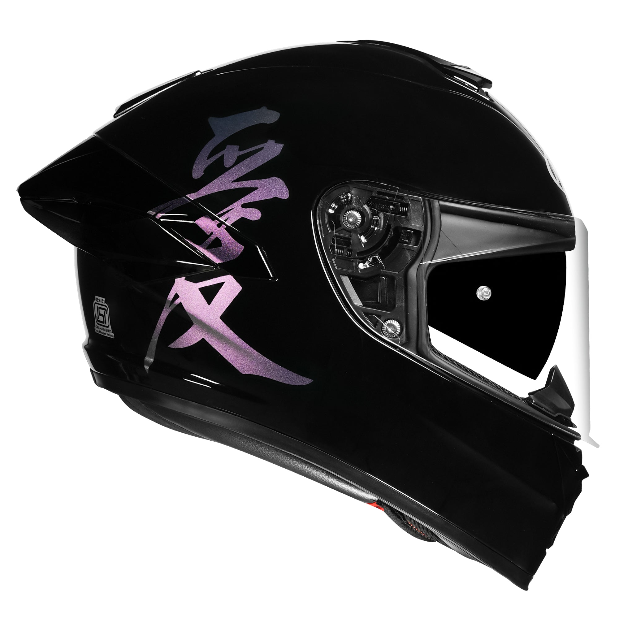 K5R KANJI #1 BLACK GLOSSY