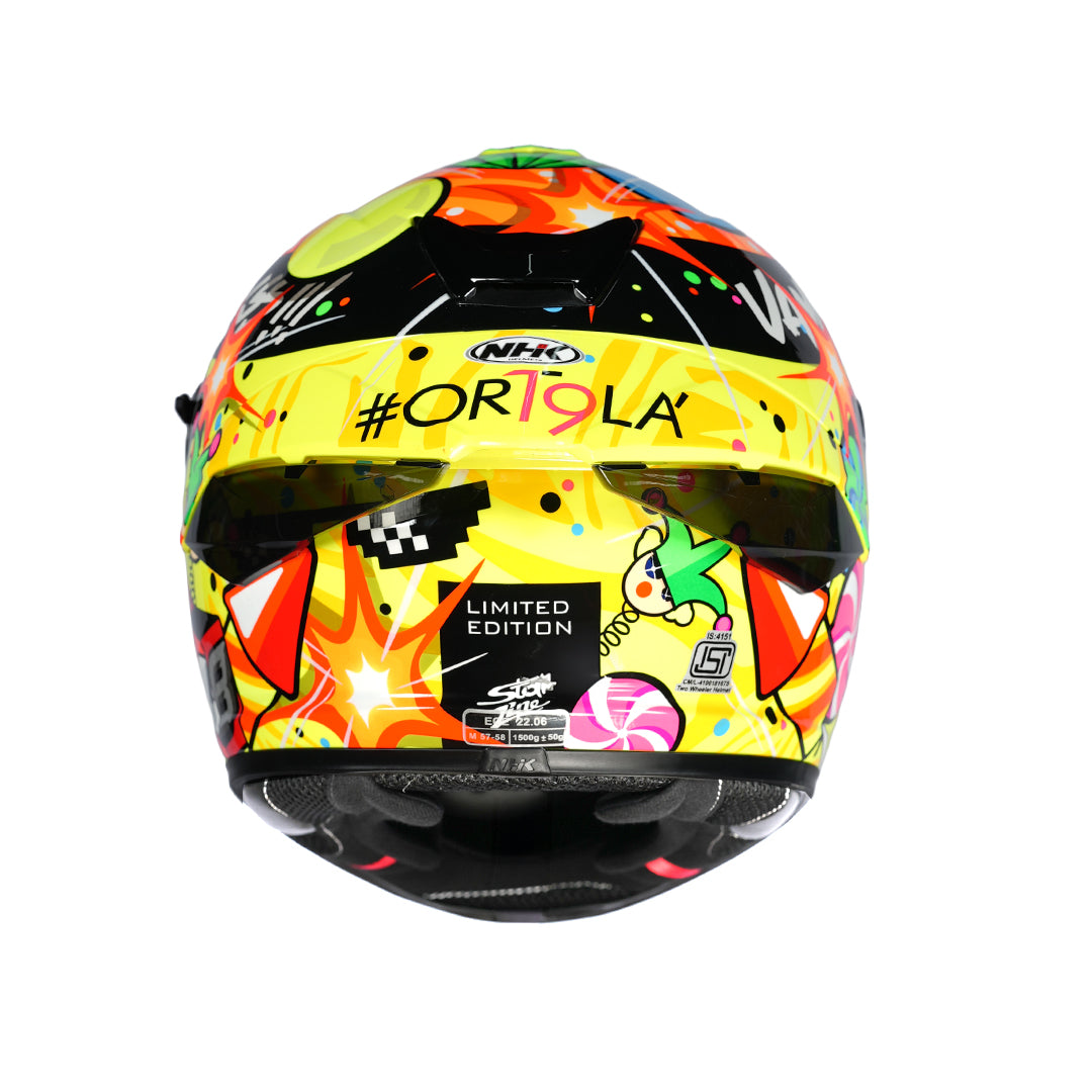K5R IVAN ORTOLA #5 GLOSSY – NHK Helmets