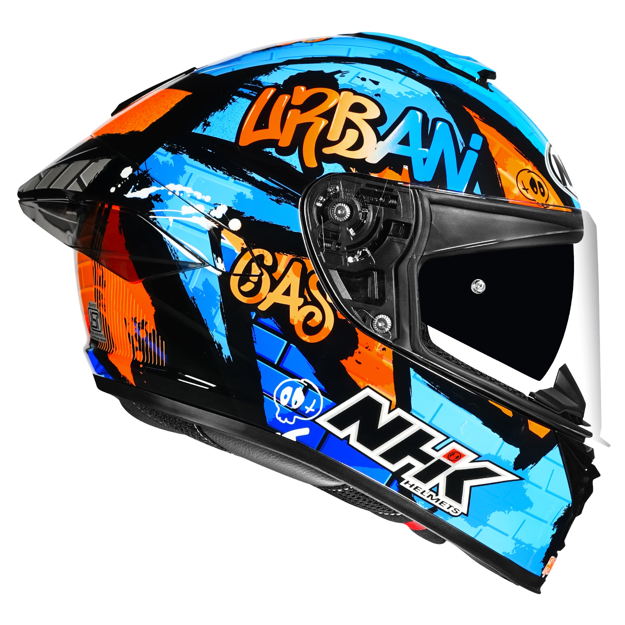 NHK K5R GLORY SPARK BLACK BLUE GLOSSY