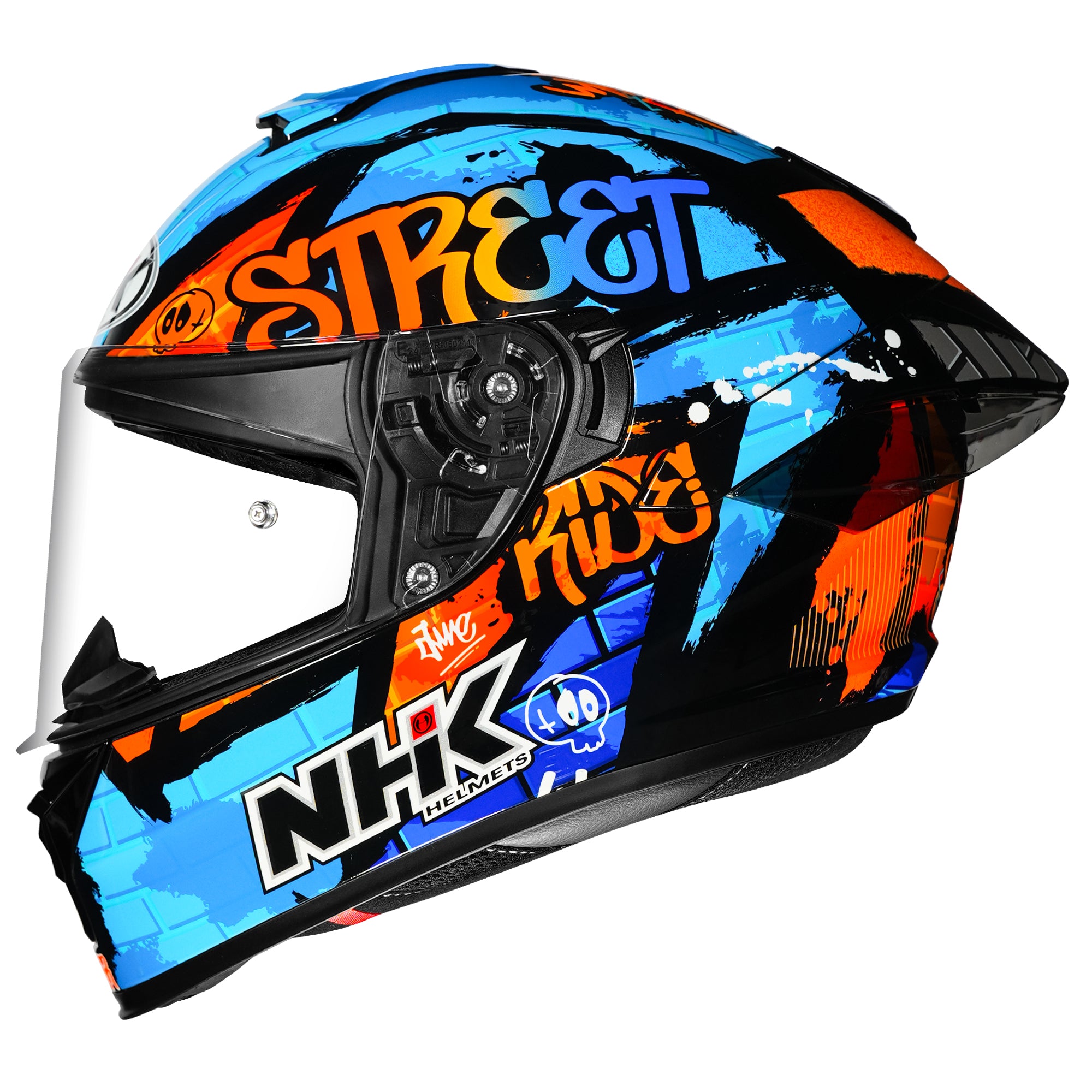 NHK K5R GLORY SPARK BLACK BLUE GLOSSY