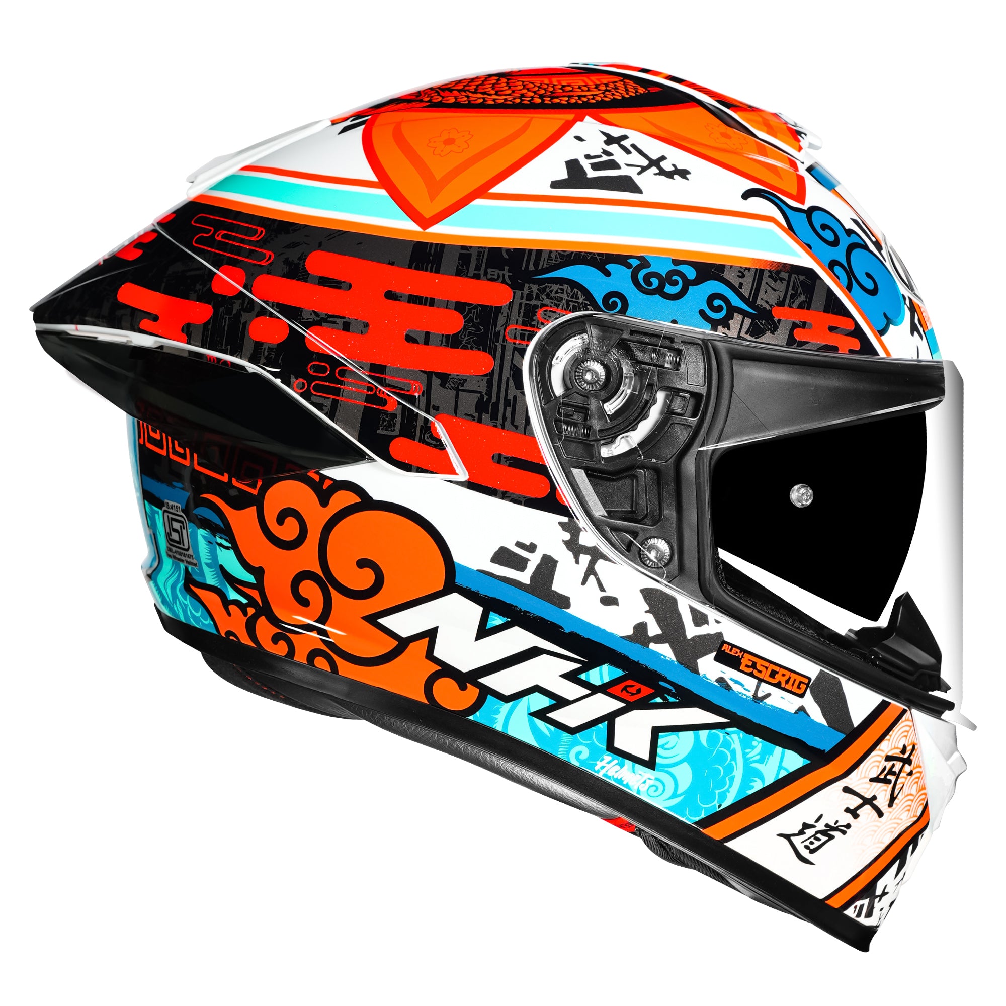 K5R ALEX ESCRIG #7 TOSCA RED GLOSSY