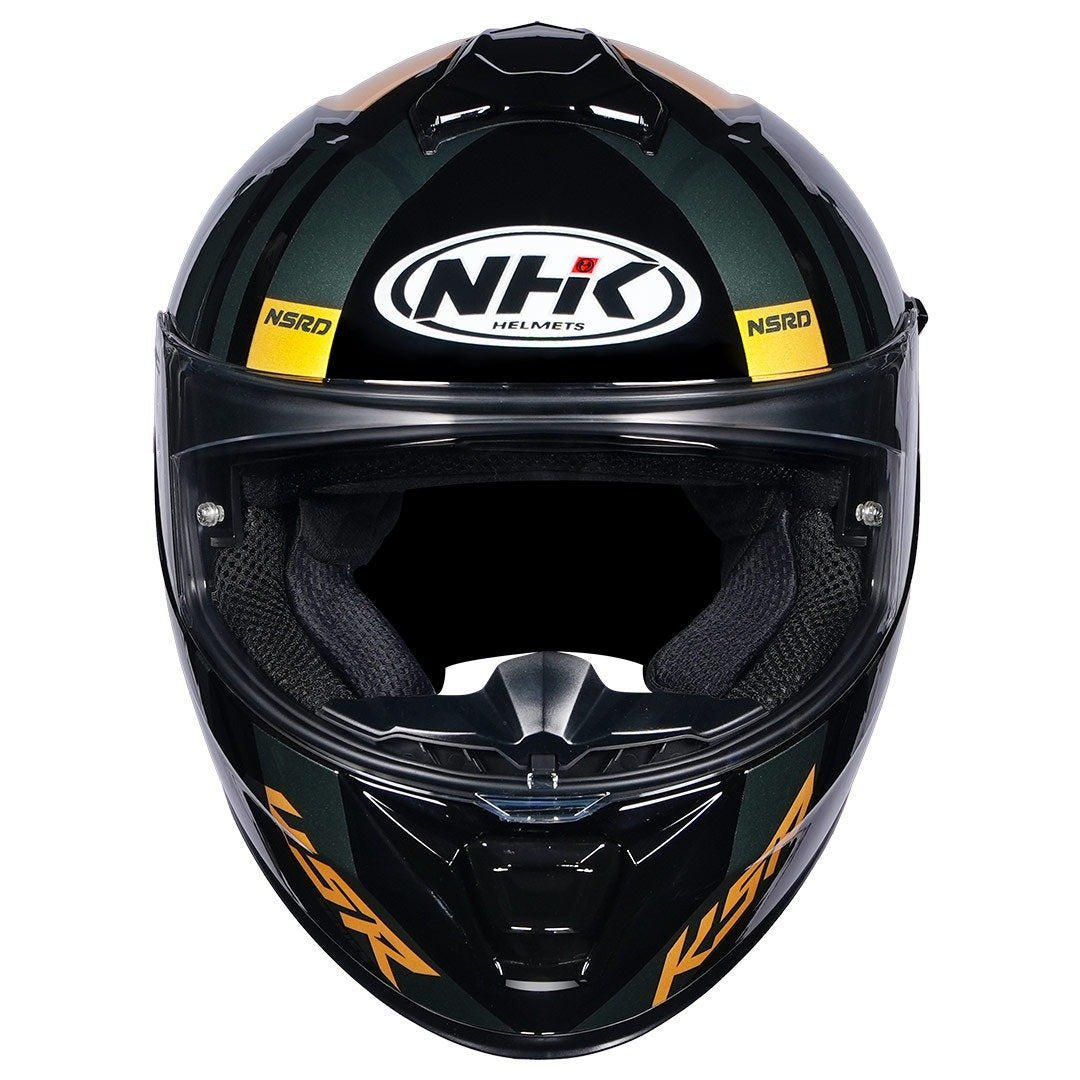 K5R 2V - SHIELD BLACK GREY GOLD GLOSSY