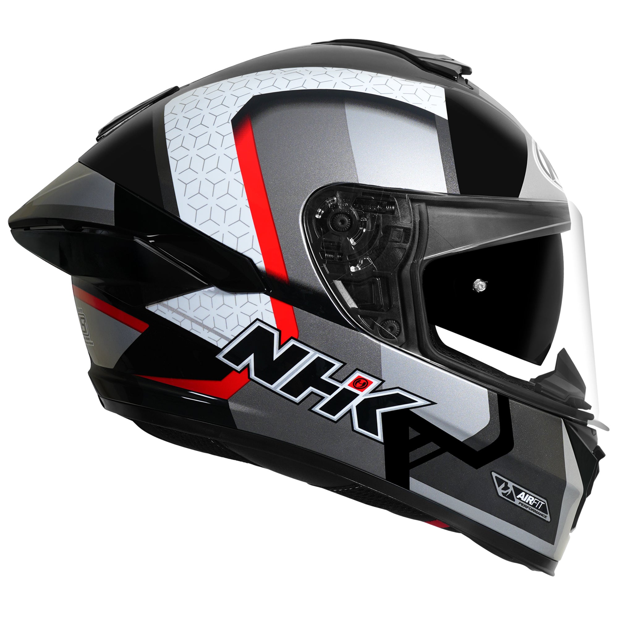 K5R RETRO BLACK RED GLOSSY