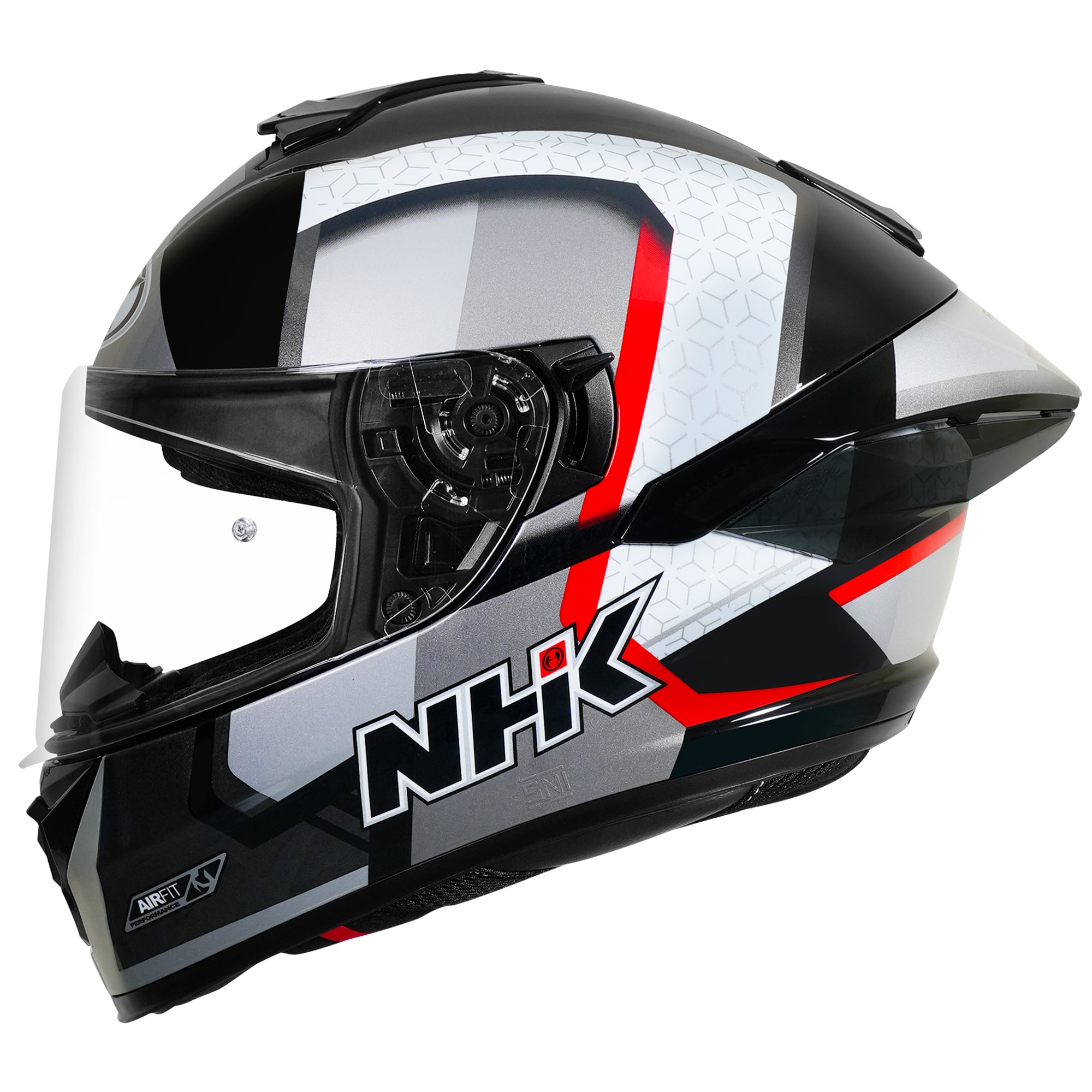 K5R RETRO BLACK RED GLOSSY