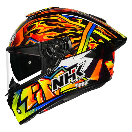 K5R Timothee Black Orange Glossy Finish