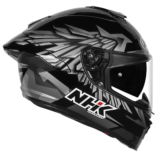 K5R Wingstar Black Silver Matt Finish