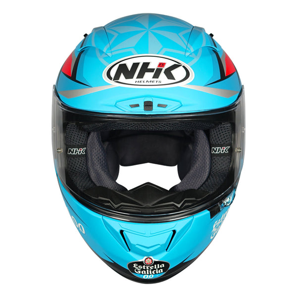 GP R TECH STREET ESTRELLE GALICIA BLUE GLOSSY – NHK Helmets