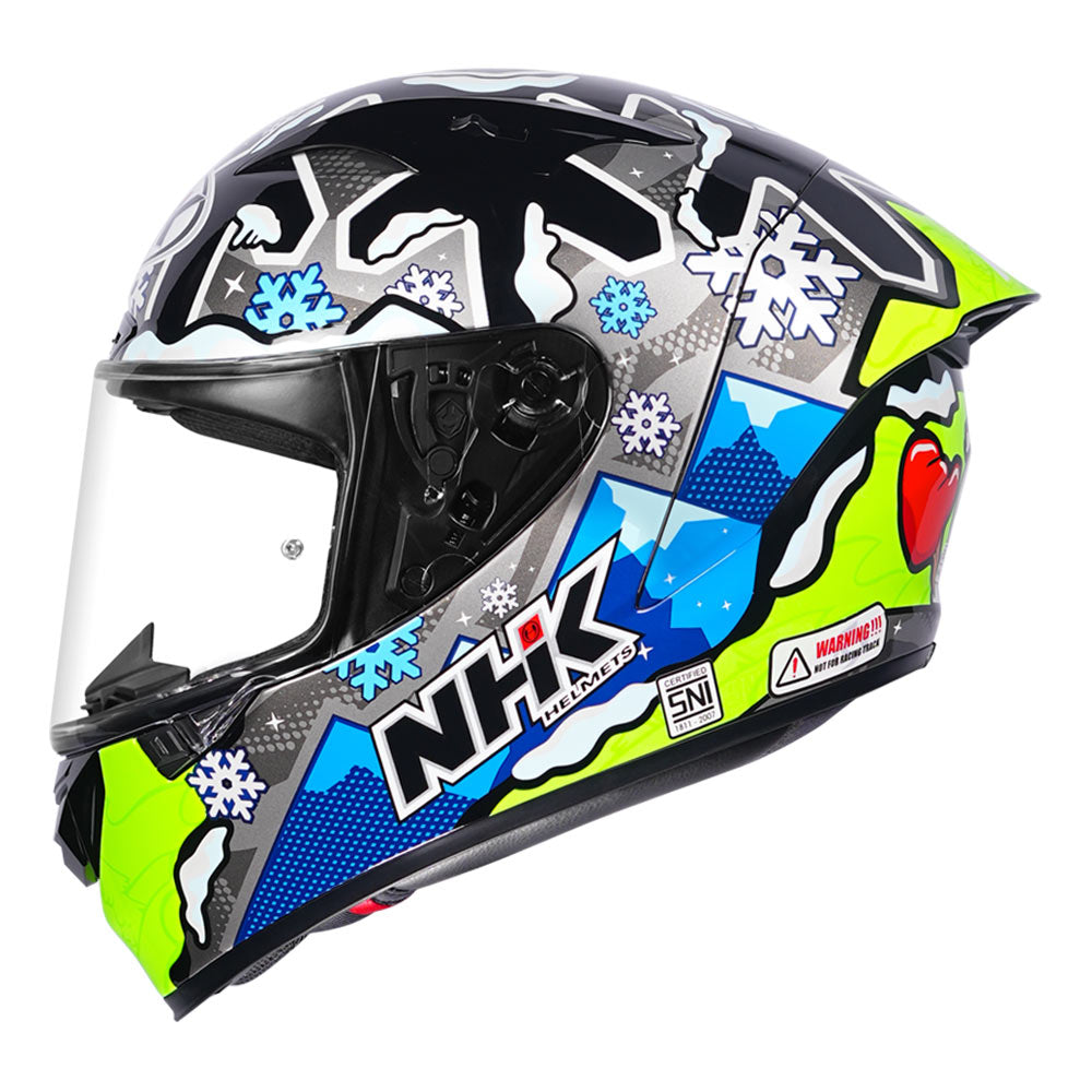 GP R TECH STREET WINTER NIGHT BLACK SILVER GLOSSY