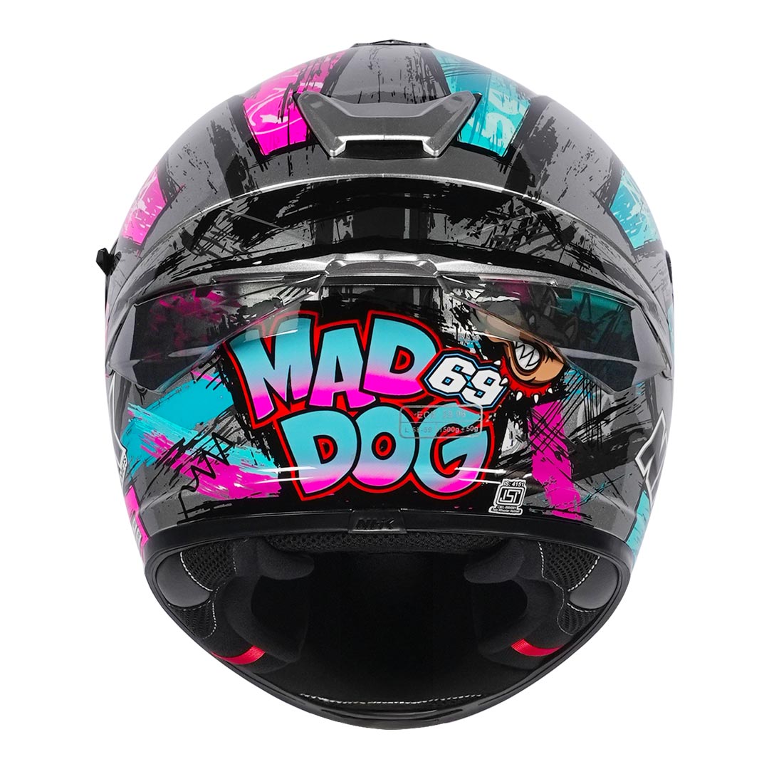 bright pink motorcycle helmets K5R AM69 #1 GLOSSY – NHK Helmets