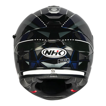 K5R Triangle Black Blue Glossy Finish