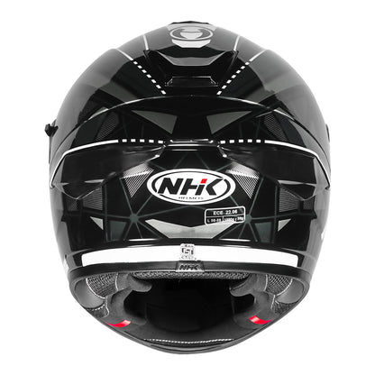 K5R Triangle Black Silver Glossy Finish