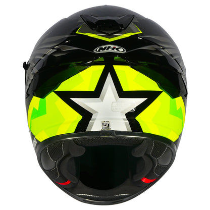 K5R Wingstar Black Yellow Glossy Finish